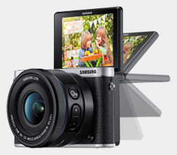 Wi-Fi, NFC, 20 mln pikseli – Samsung NX3000